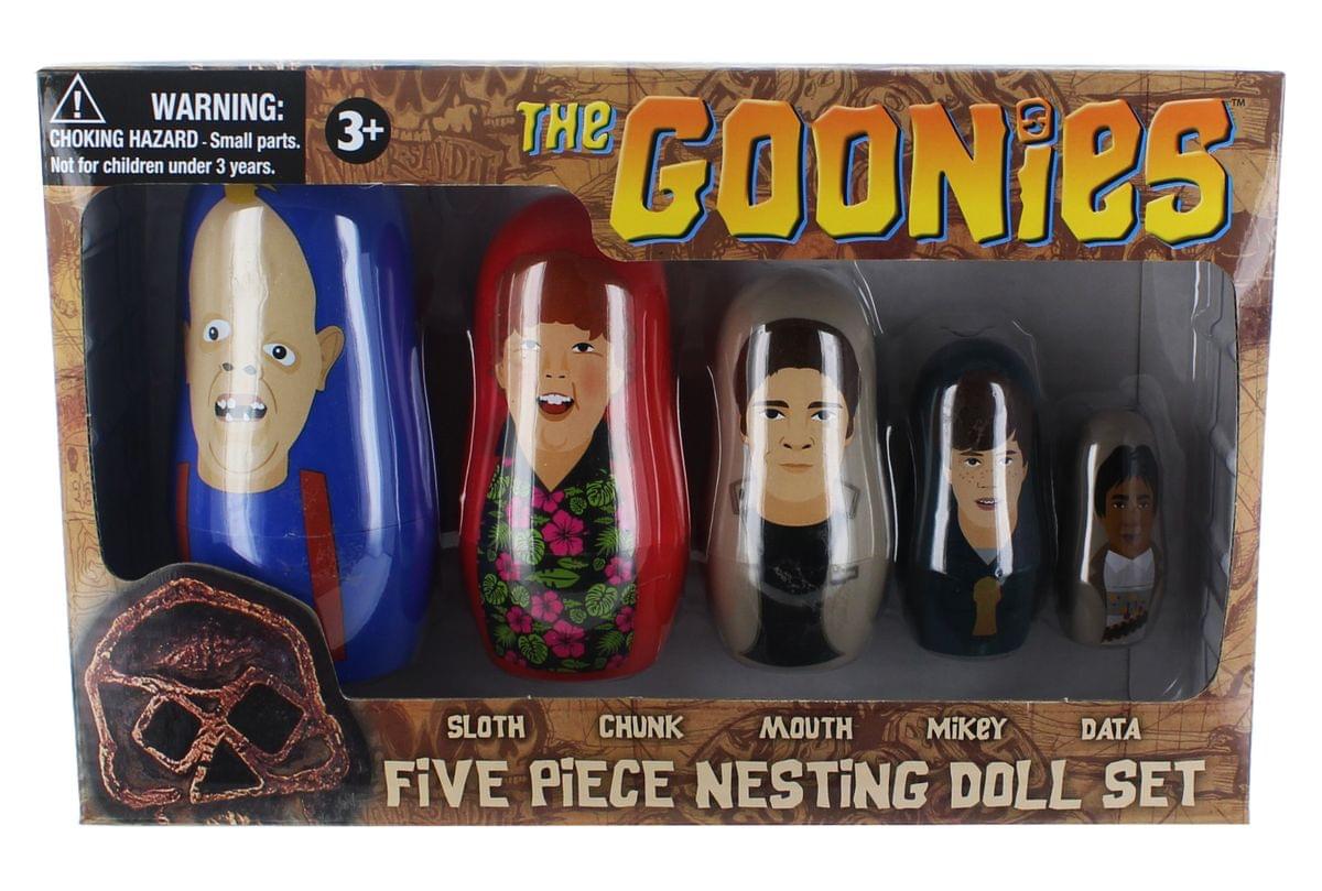The Goonies 5-Piece Plastic Nesting Doll Set