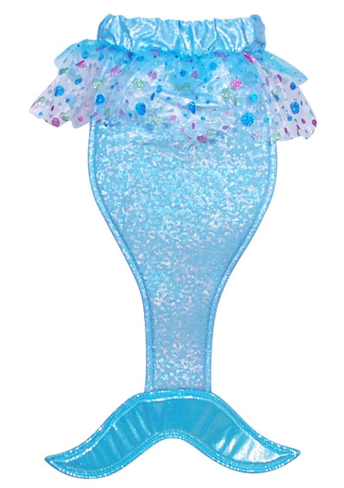 Girl's Costume Mermaid Tail with Sound: Blue