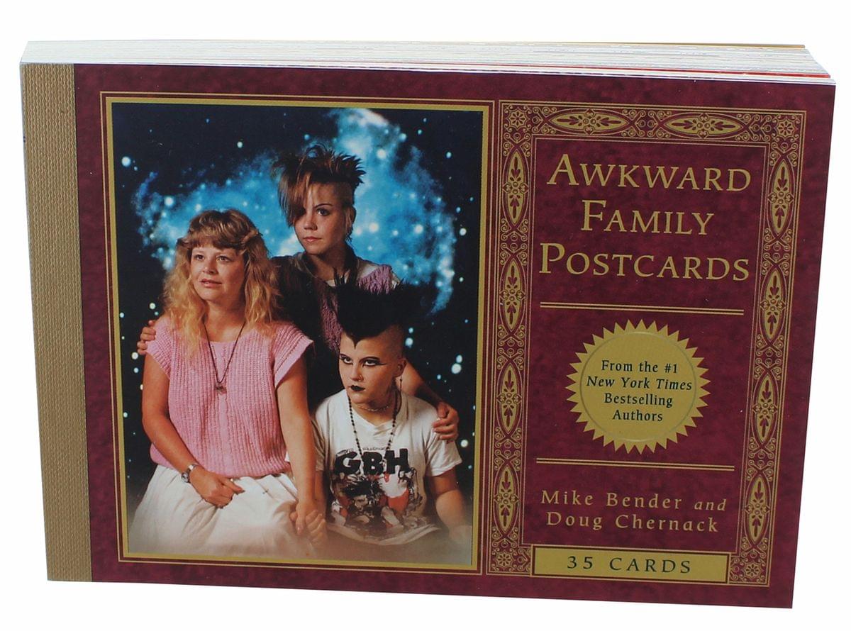 Awkward Family Postcards 35 Cards by Mike Bender