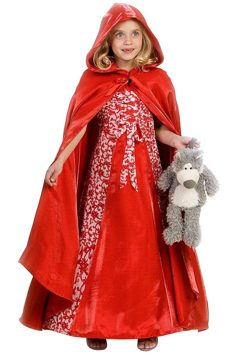 Fairytale Princess Red Riding Child Costume