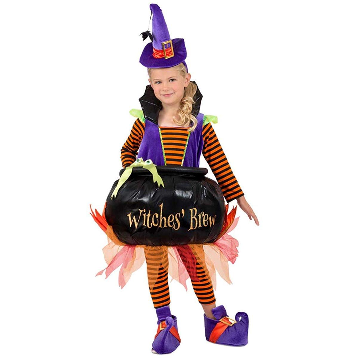 Cauldron Witch Girl's Costume