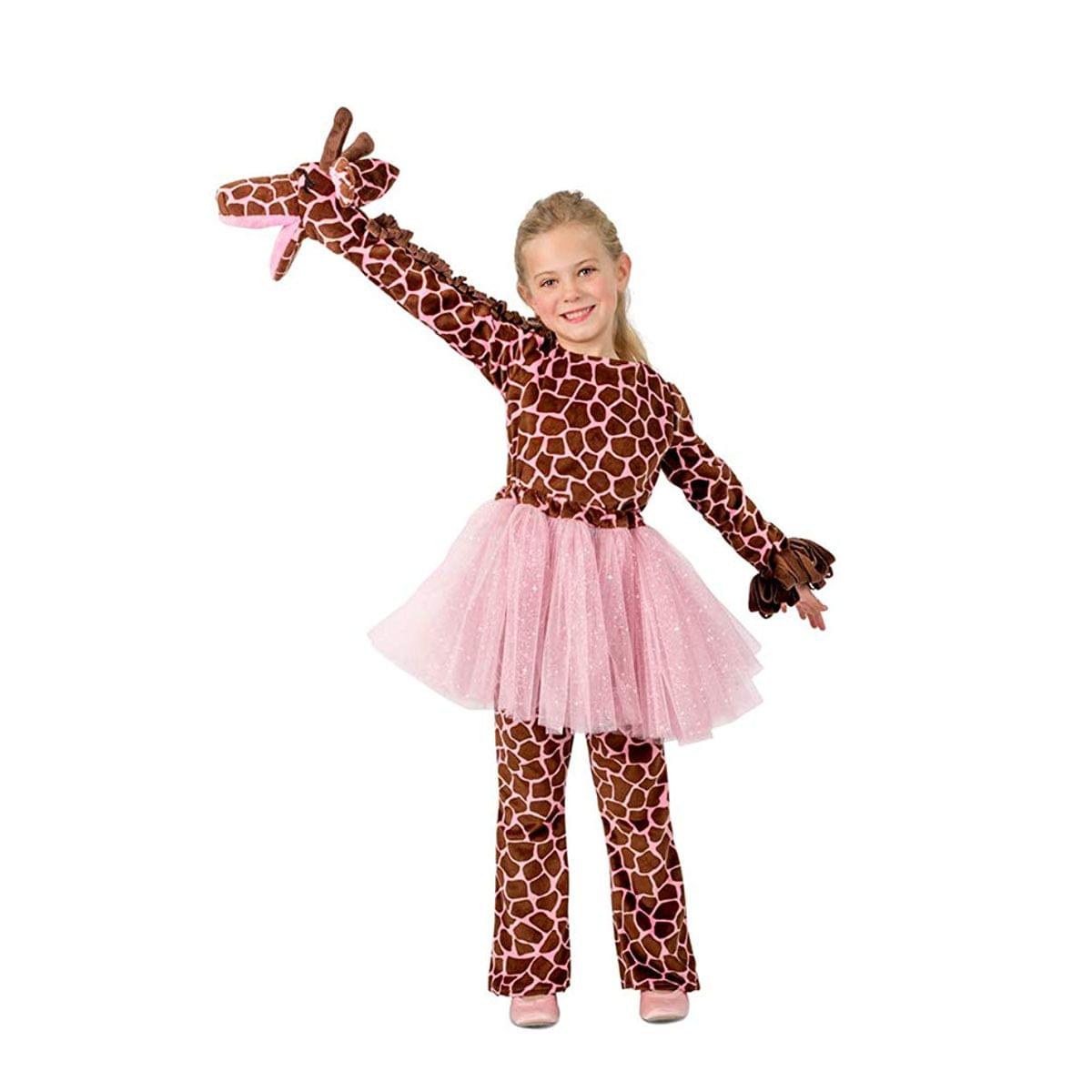Playful Puppet Giraffe Girl's Costume