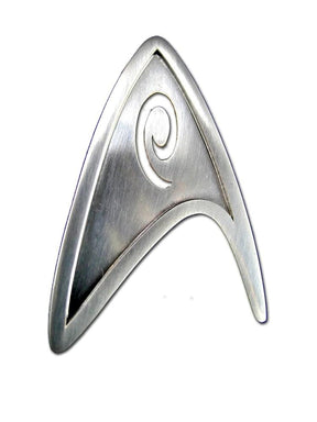 Star Trek Starfleet Engineering Division Badge Replica With Magentic Clasp