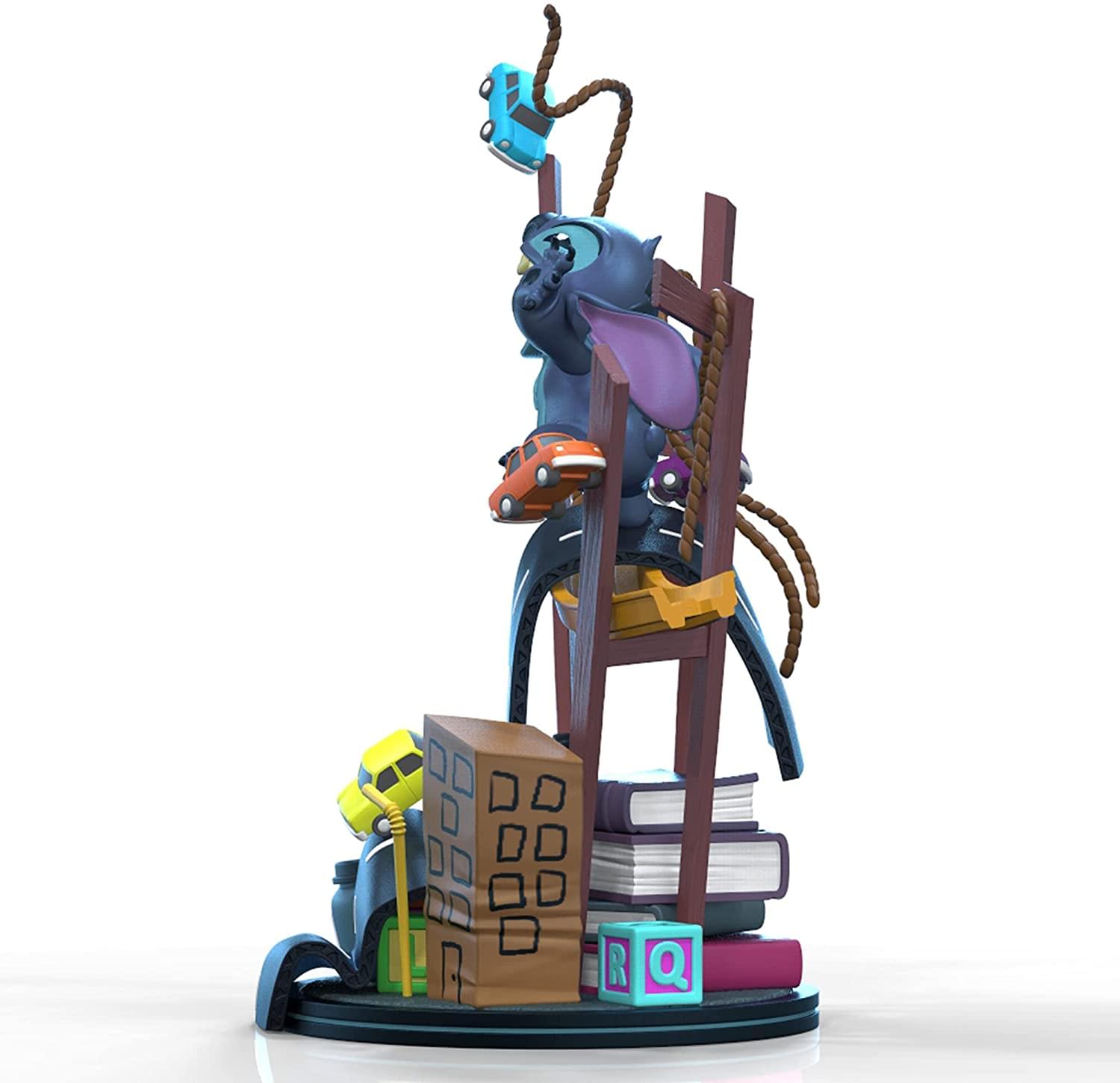 Disney Stitch Visits San Francisco Q-Fig Max Elite Figure Diorama
