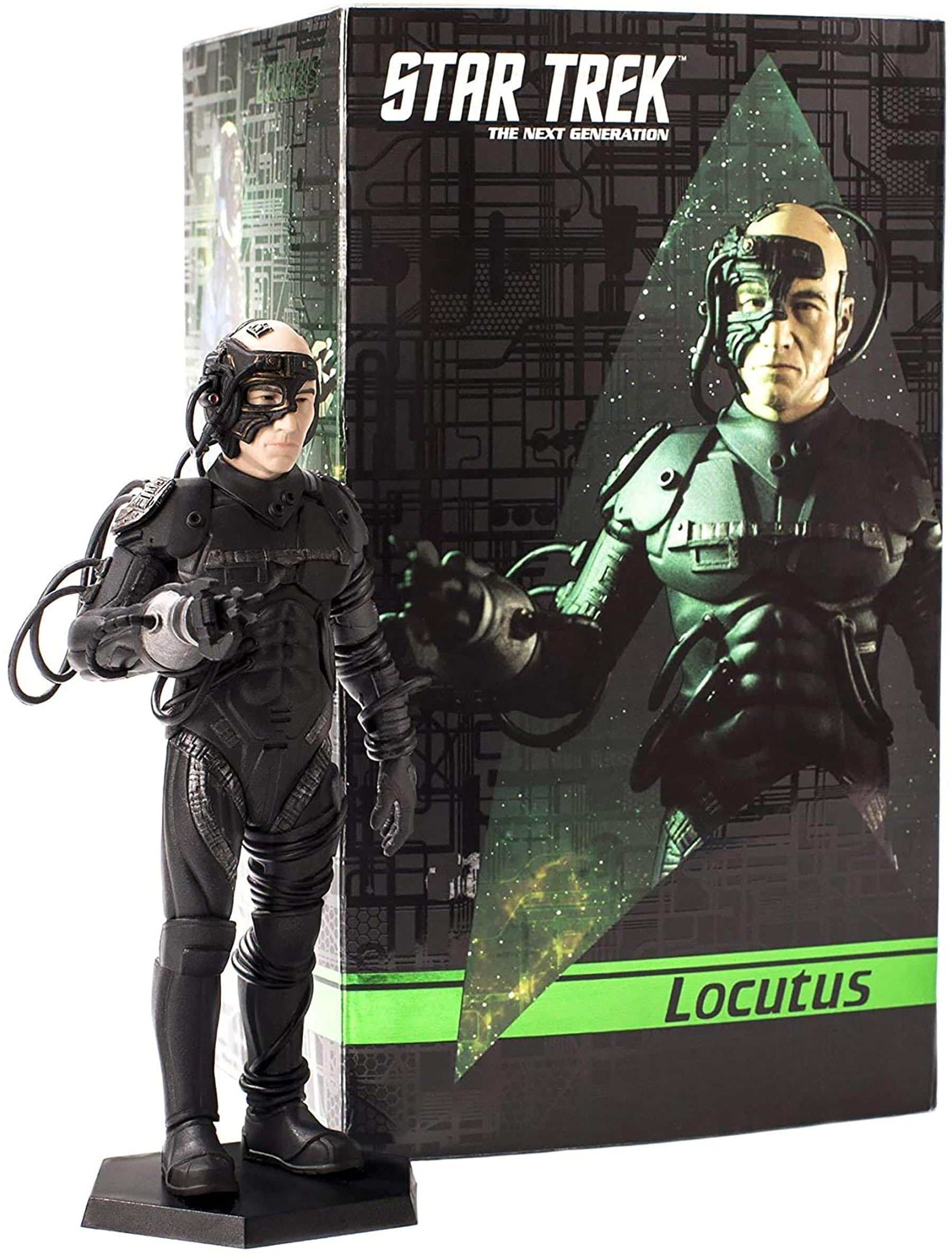 Star Trek The Next Generation Locutus of Borg Mini Master Latinum Edition Figure