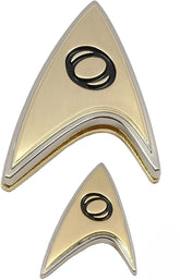 Star Trek Discovery Enterprise Science Badge and Pin Set