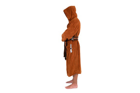 Star Wars Jedi Master Hooded Bathrobe for Men/Women | One Size Fits Most Adults