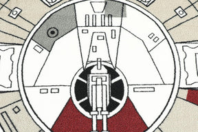 Star Wars Millennium Falcon Medium Area Rug | 59 x 79 Inches