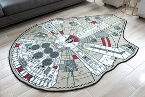 Star Wars Millennium Falcon Medium Area Rug | 59 x 79 Inches
