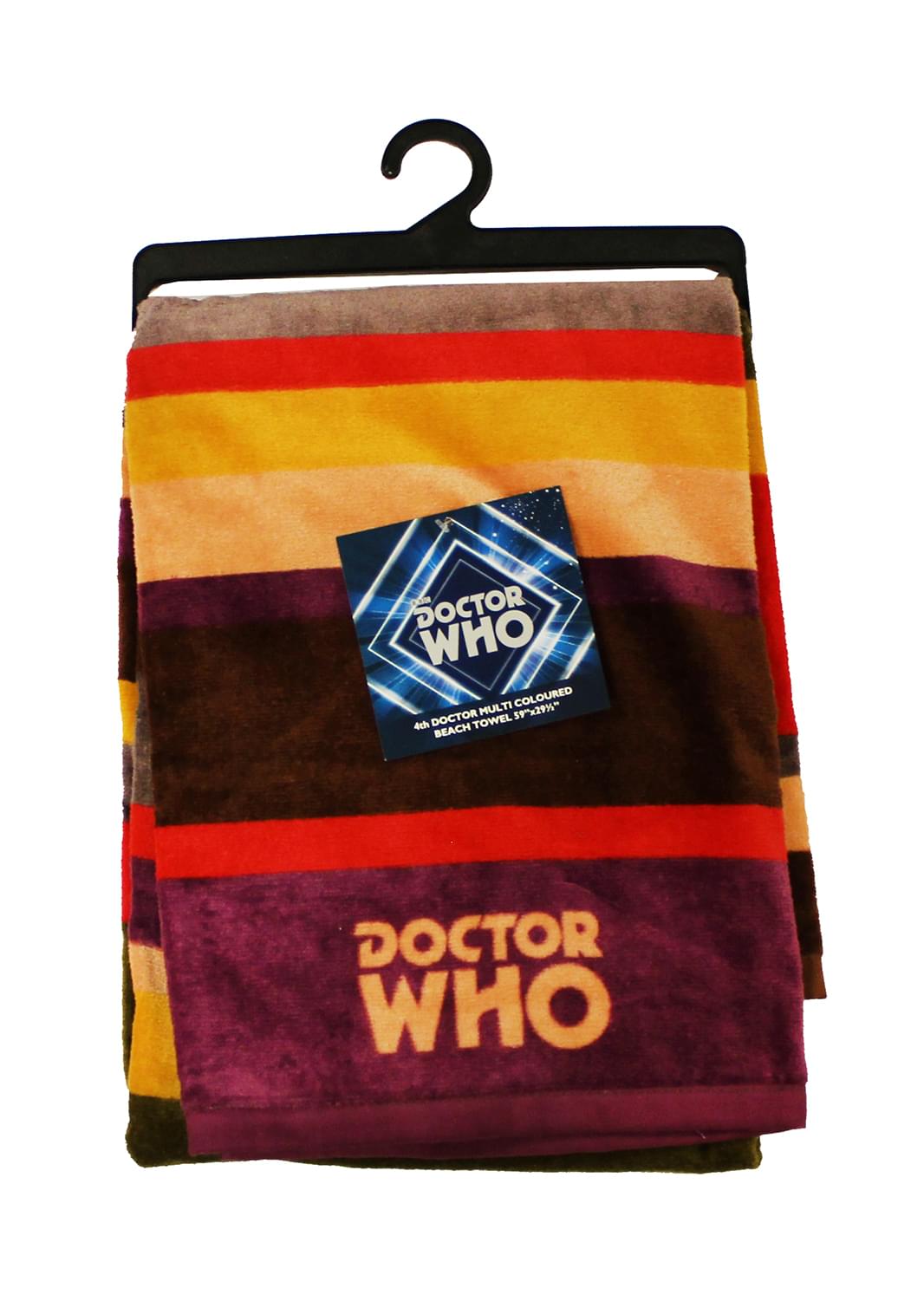 Doctor Who 30"x60" 4th Doctor Scarf Beach Towel
