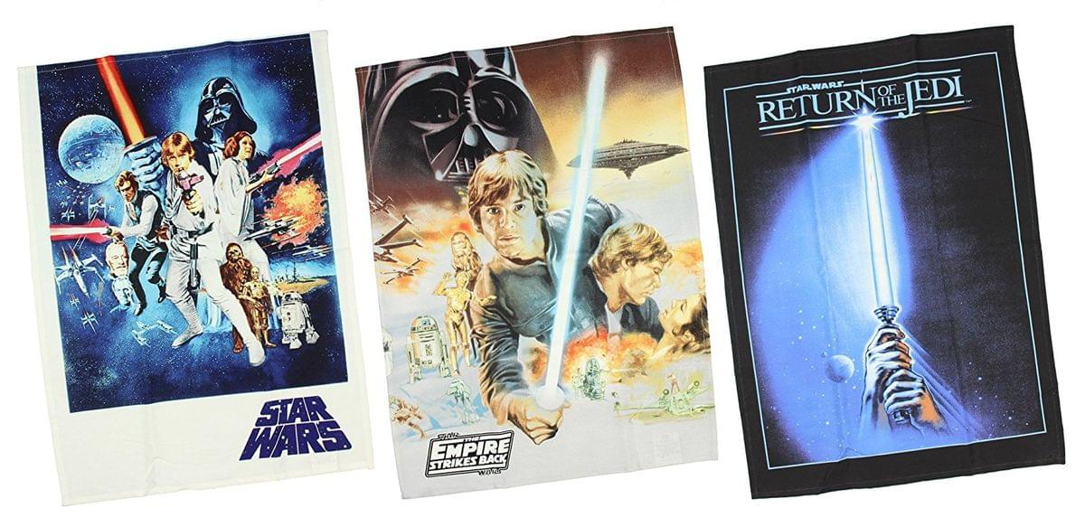 Star Wars 3-Piece Trilogy Posters Kitchen Towel Set