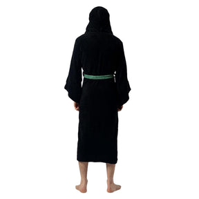 Harry Potter Slytherin Hooded Bathrobe for Adults | One Size Fits Most