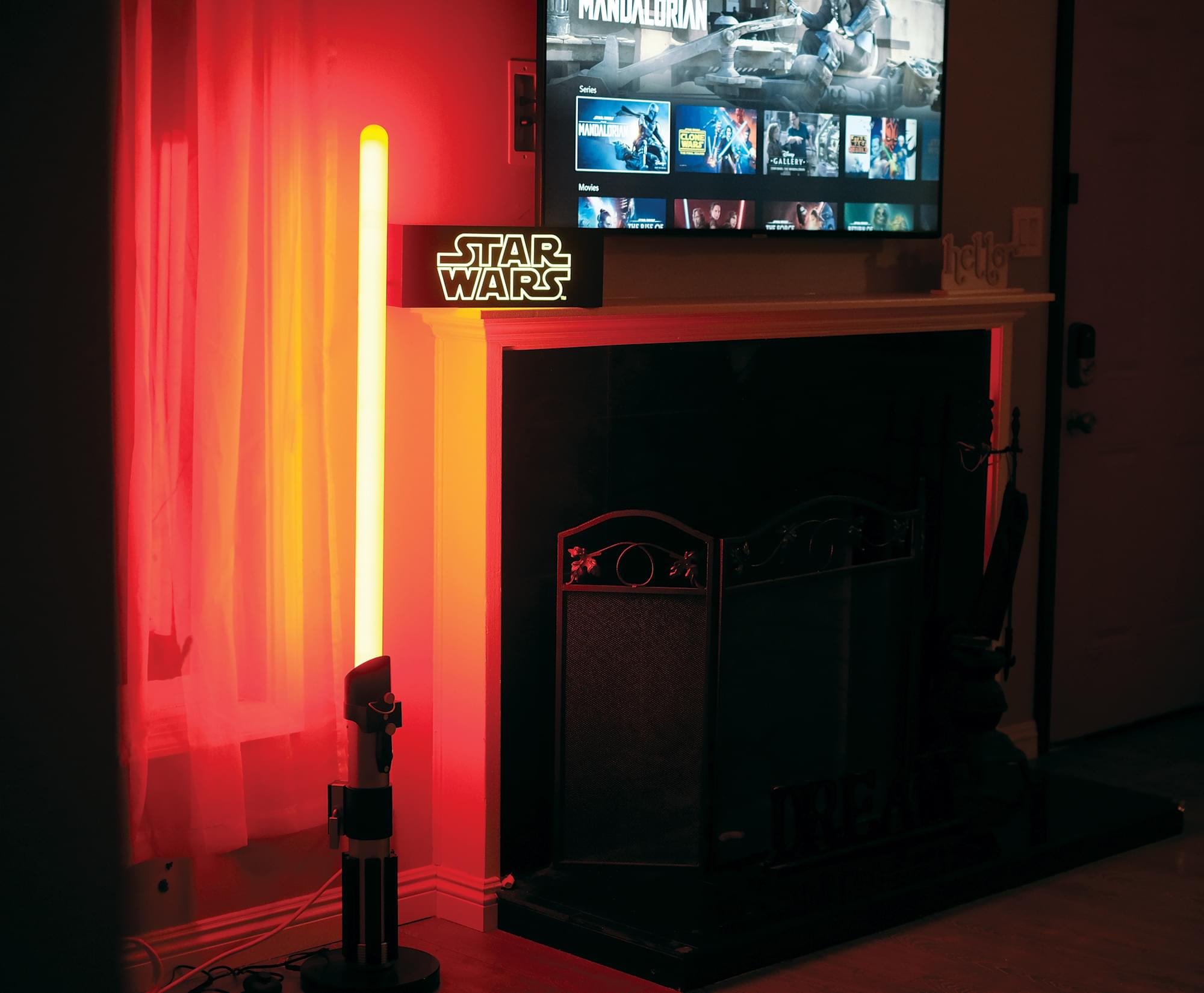 Star Wars Darth Vader Lightsaber Standing Lamp | 5 Feet Tall