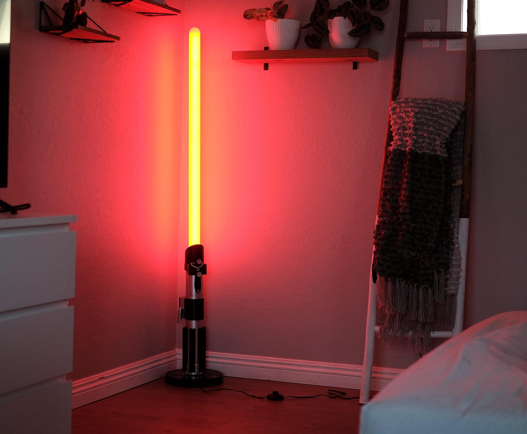 Star Wars Darth Vader Lightsaber Standing Lamp | 5 Feet Tall
