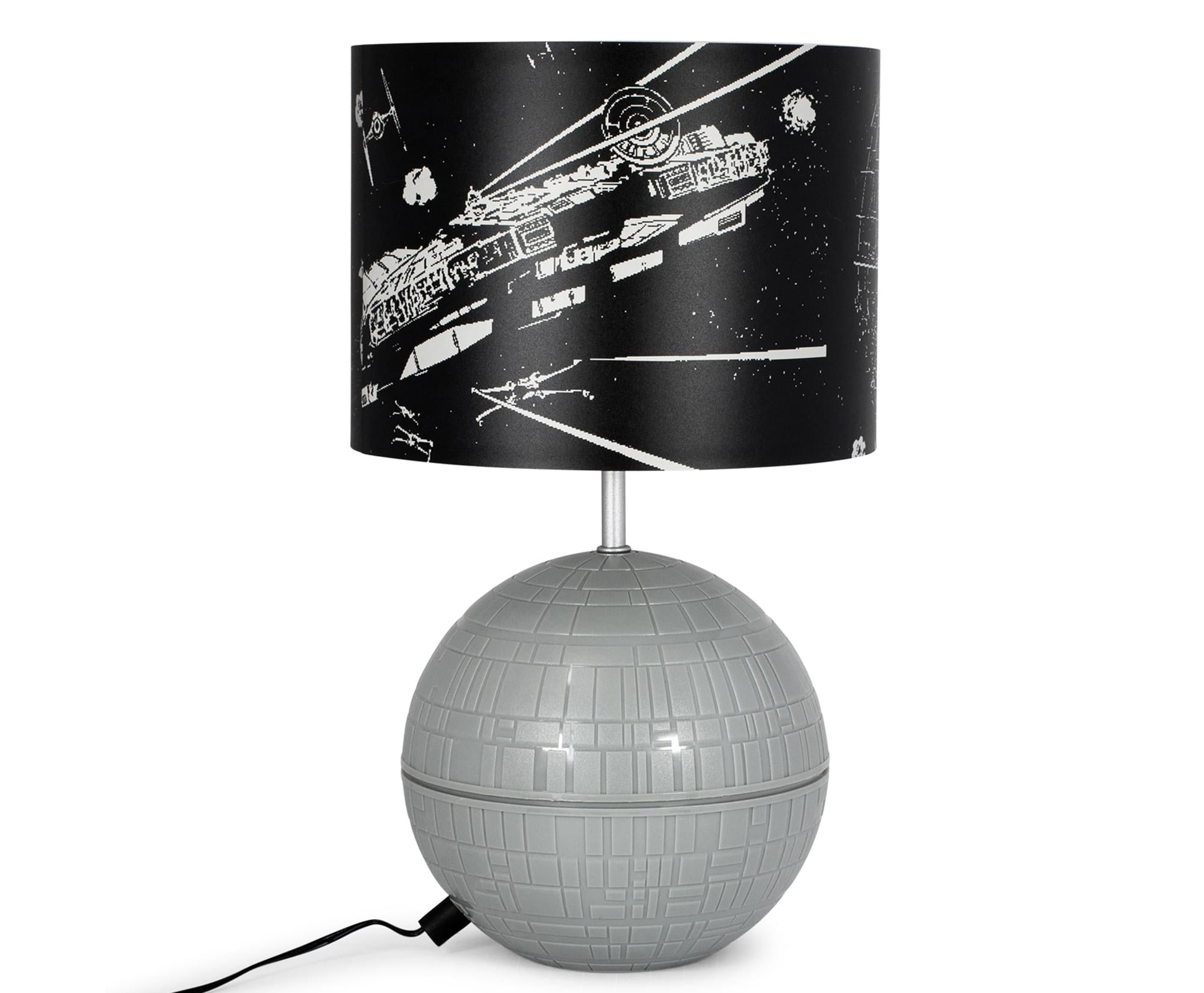 Star Wars Death Star 3D Touch Lamp | LED Lamp With Printed Shade | 14 Inches