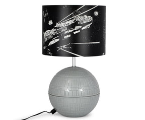 Star Wars Death Star 3D Touch Lamp | LED Lamp With Printed Shade | 14 Inches