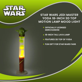 Star Wars Jedi Master Yoda 18-Inch 3D Top Motion Lamp Mood Light