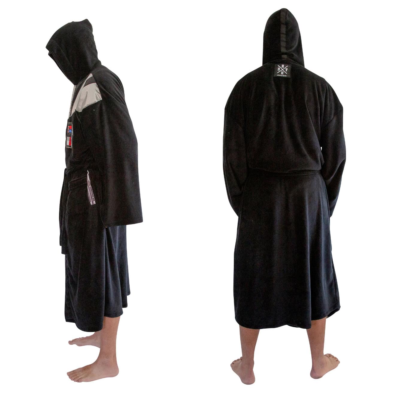 Star Wars Darth Vader Uniform Hooded Bathrobe For Adults | Big And Tall XXL