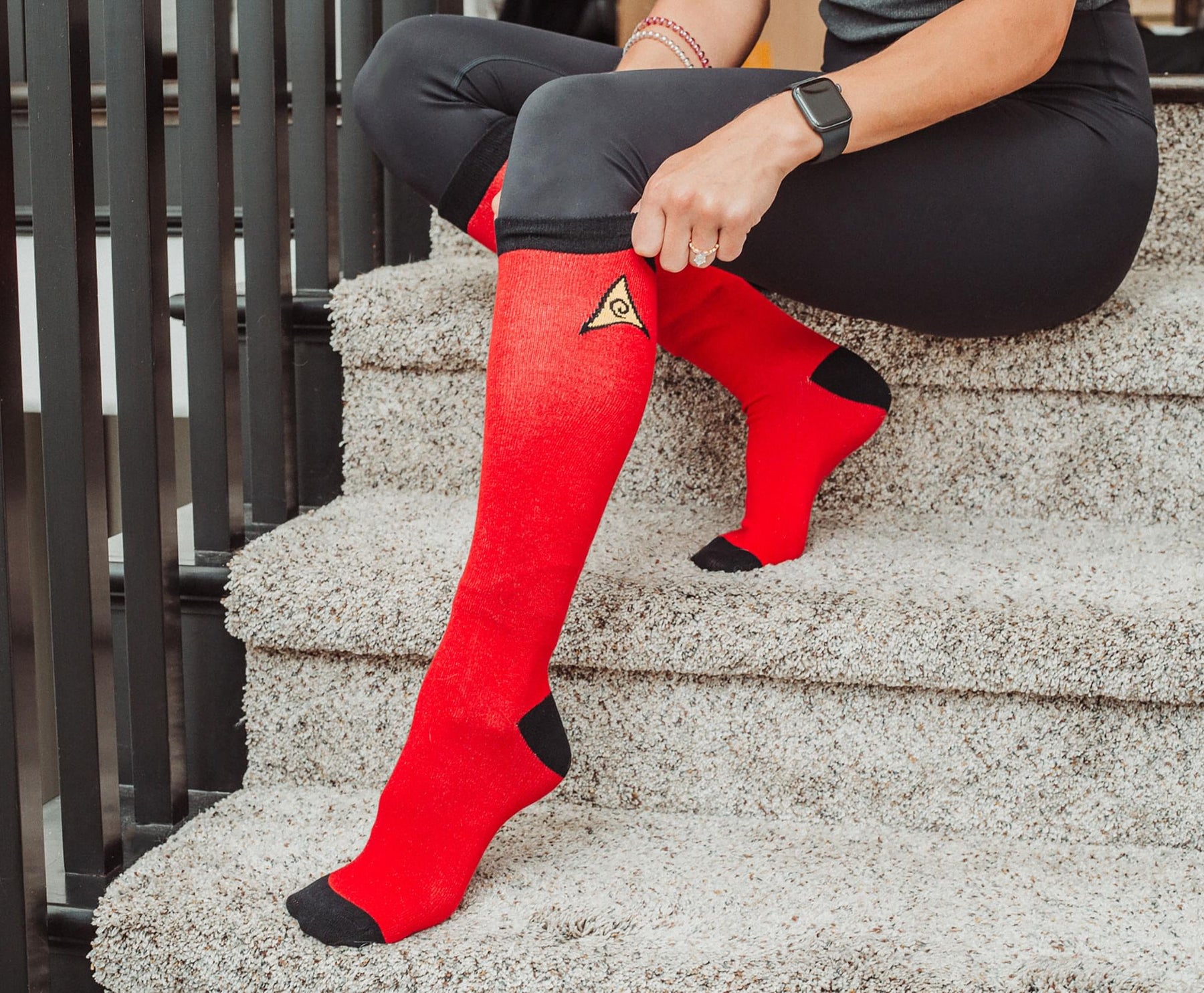 Star Trek: The Original Series Spock Mens & Uhura Womens Sock Set | 2 Pairs