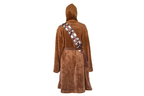 Star Wars Chewbacca Hooded Bathrobe for Adults | One Size Fits Most