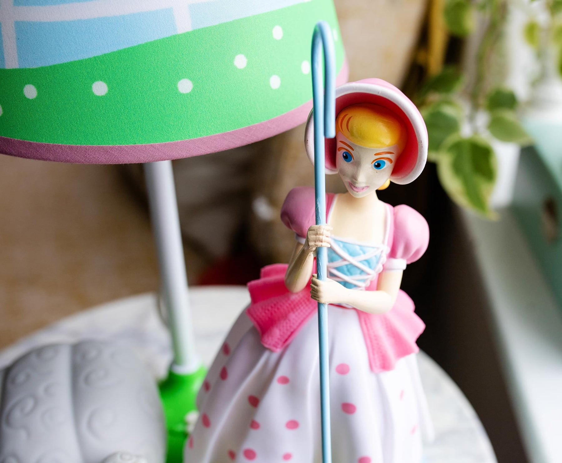 Disney Pixar Toy Story Bo Peep and Sheep Desk Lamp with Removable Figurine