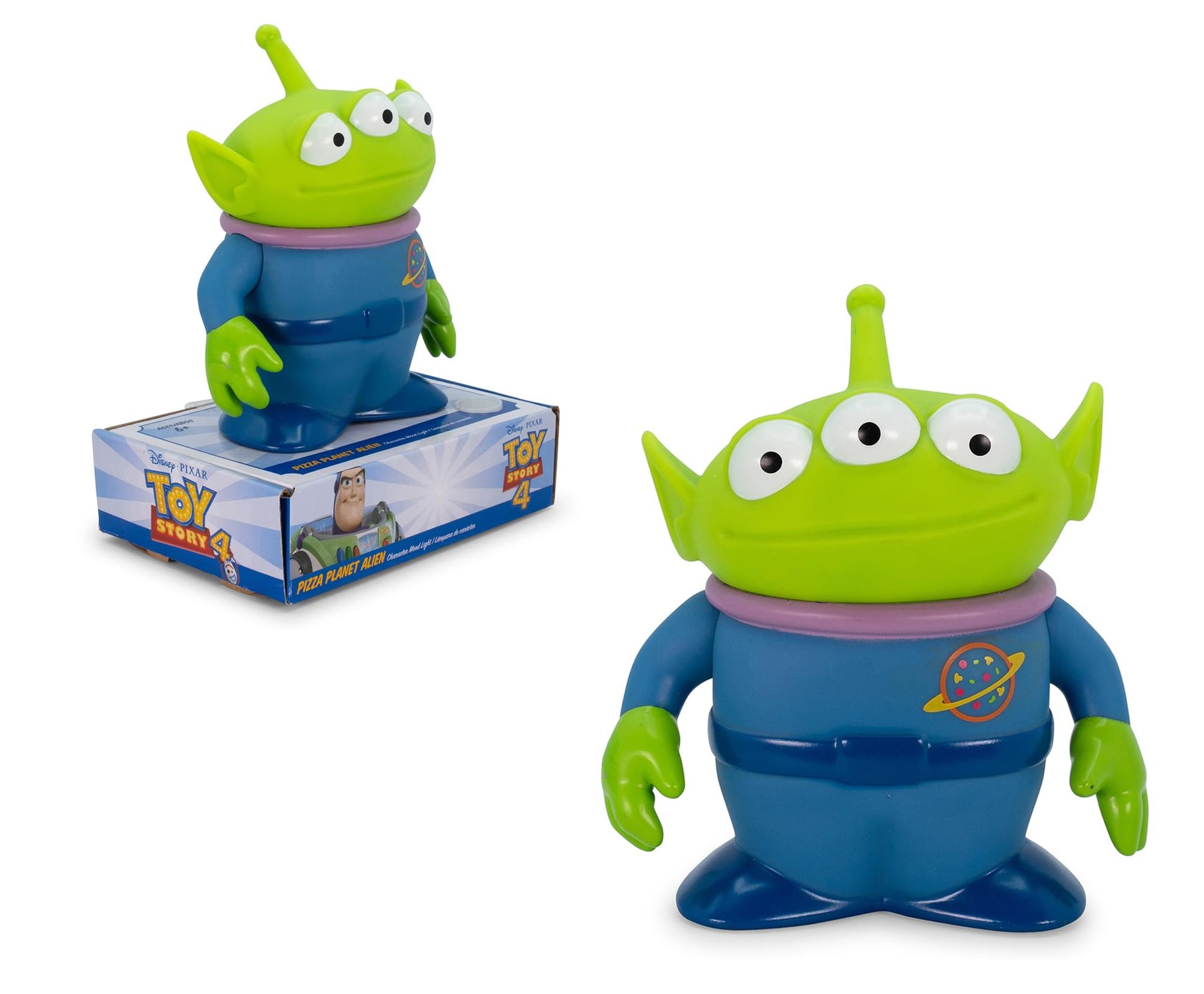 Disney Pixar Toy Story 4 Pizza Planet Alien Figural Mood Light | 6 Inches Tall