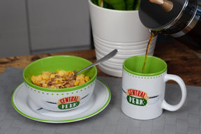 Friends Central Perk Coffee House Dining Set Collection | 3-Piece Dinner Set