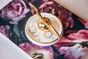 Harry Potter Golden Snitch Ceramic Trinket Tray | 4 Inches