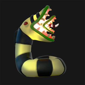 Beetlejuice Sandworm LED Mood Light | Beetlejuice Worm Figure | 4.75 Inches Tall