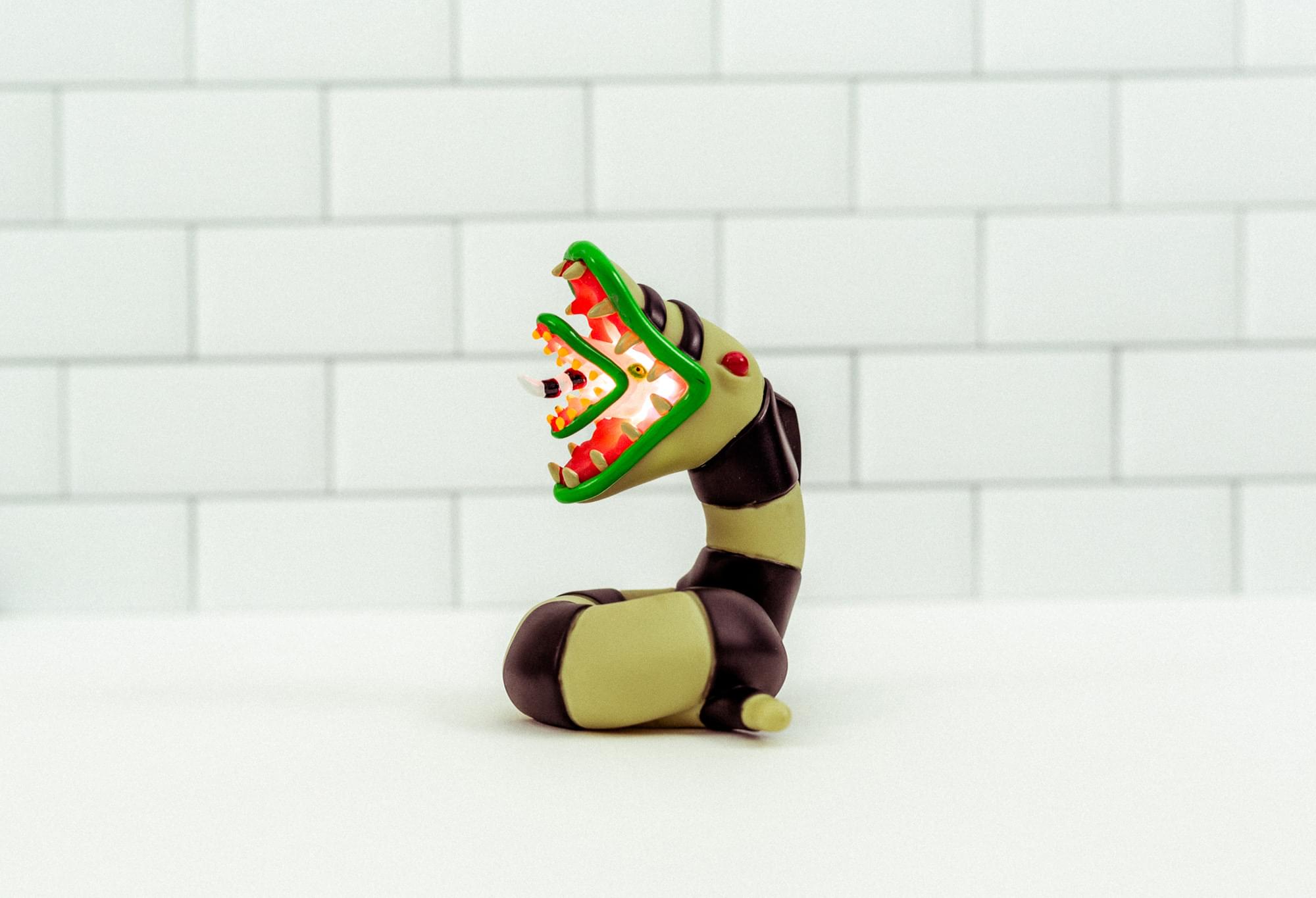 Beetlejuice Sandworm LED Mood Light | Beetlejuice Worm Figure | 4.75 Inches Tall