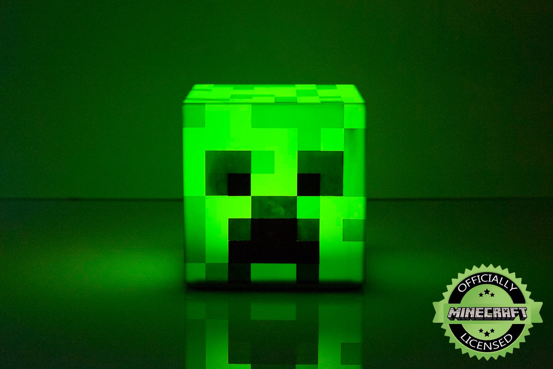 Minecraft Creeper LED Mood Light | Creeper Minecraft Mood Lighting | 5 Inches