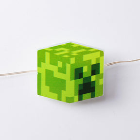 Minecraft Creeper and TNT Block LED String Lights