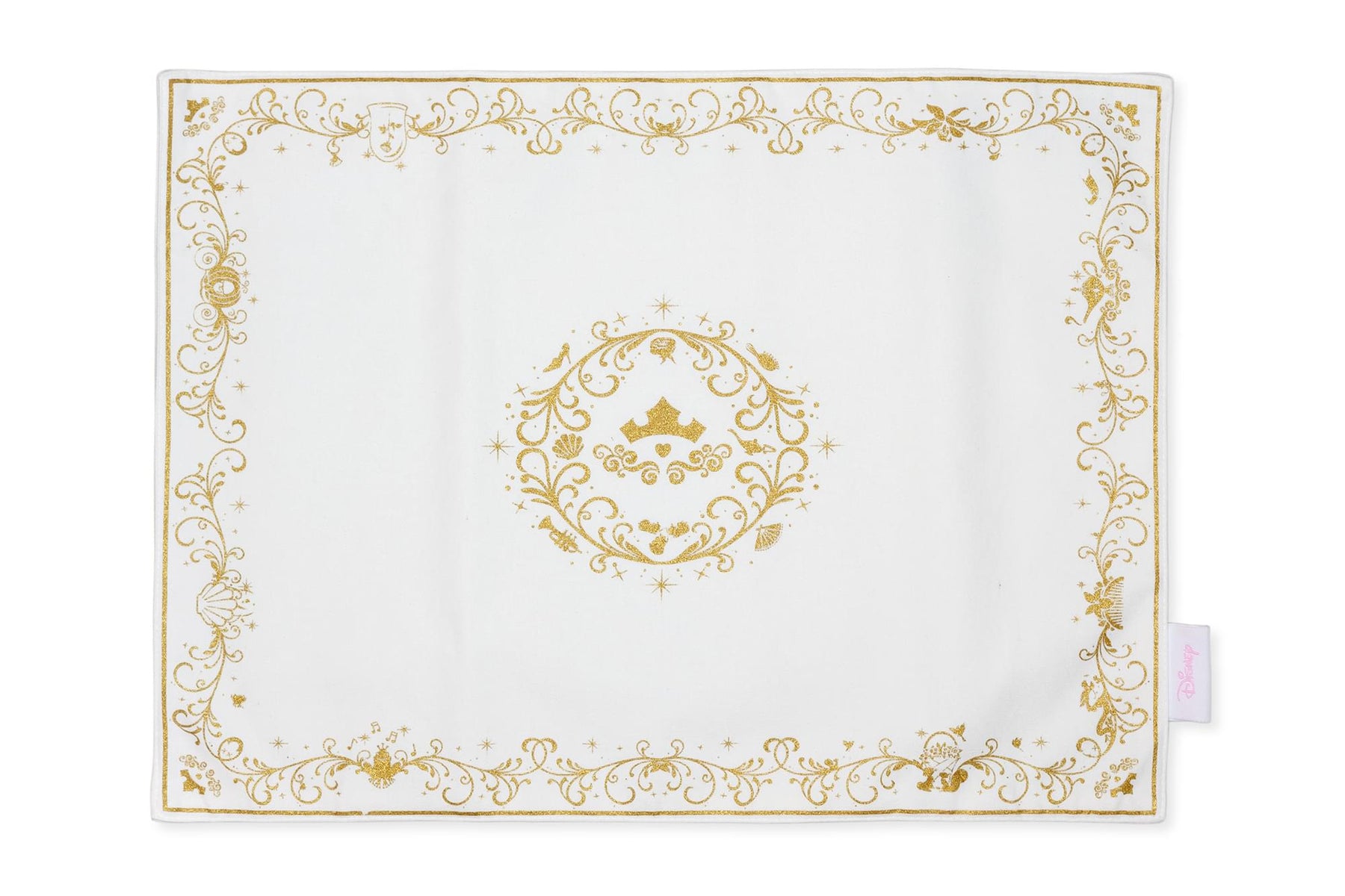 Disney Princess Cotton Placemat Set | Set Of 4 18 x 14 Inch Cotton Fabric Mats