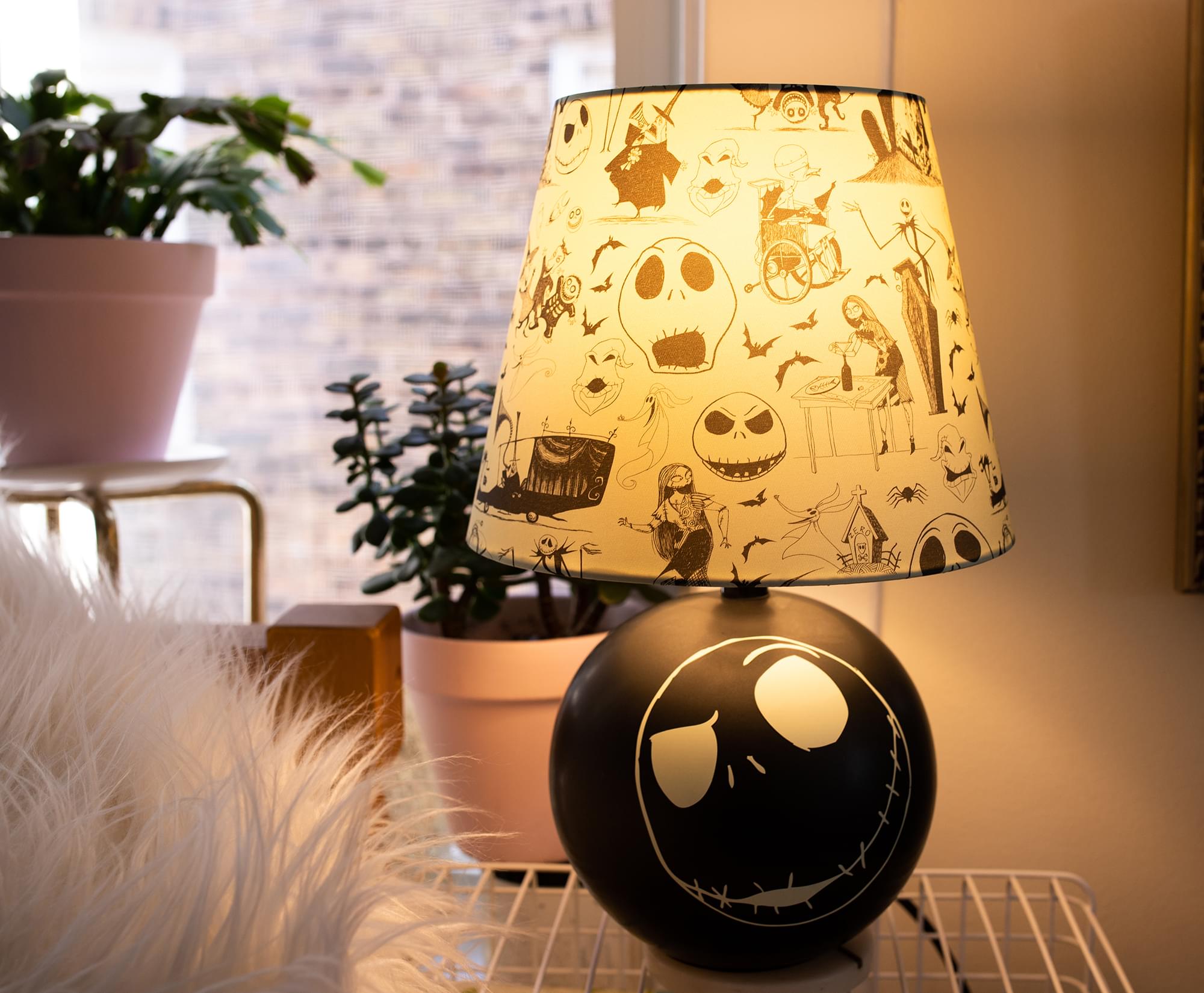 Disney The Nightmare Before Christmas Jack Skellington Table Lamp | 14 Inches