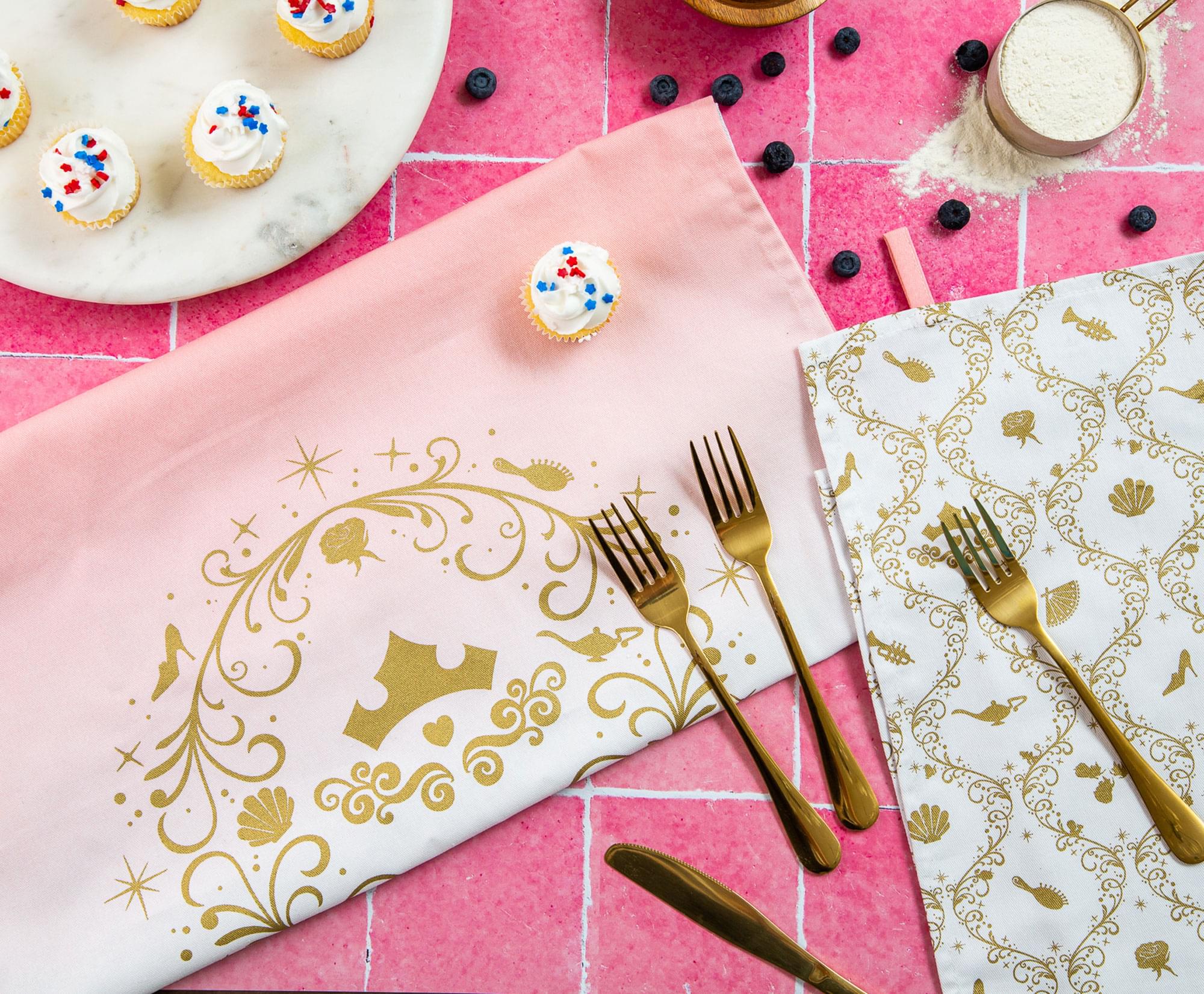 Disney Princess Kitchen Tea Towels | Set of 2