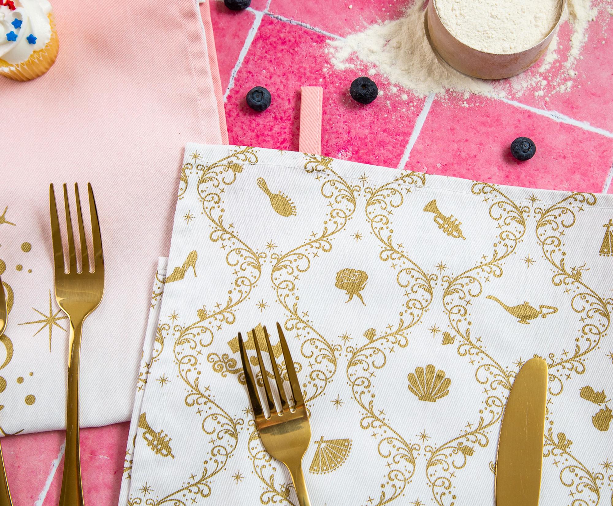 Disney Princess Kitchen Tea Towels | Set of 2