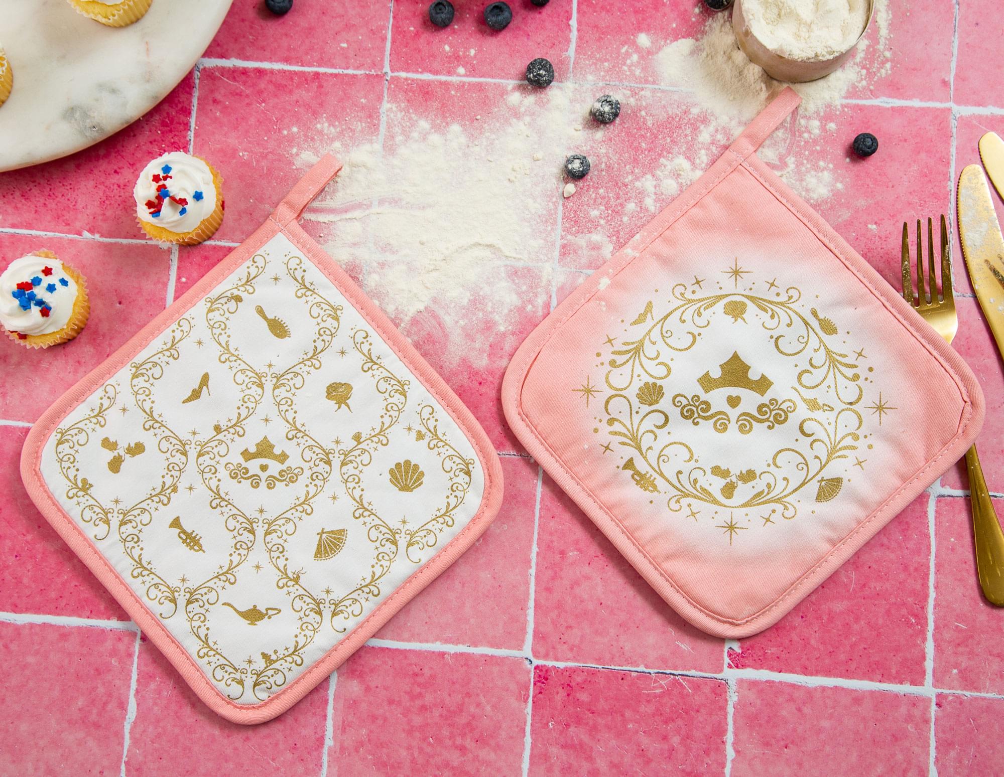 Disney Princess Kitchen Pot Holders | Set of 2