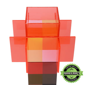Minecraft Redstone Torch Lamp Nightlight | 12.6 Inch LED Costume Cosplay Light