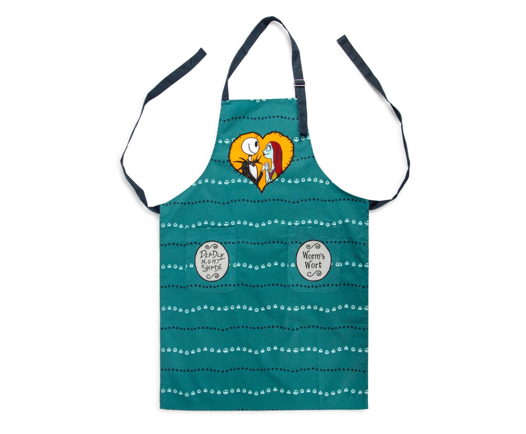 The Nightmare Before Christmas Jack and Sally Kitchen Apron | One Size Fits Most