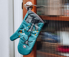 The Nightmare Before Christmas Jack and Sally Oven Mitt Glove