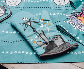The Nightmare Before Christmas Jack and Sally Oven Mitt Glove