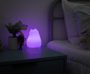 Disney Pixar Soul Mr. Mittens Figural Color-Changing Mood Light | 6 Inches Tall