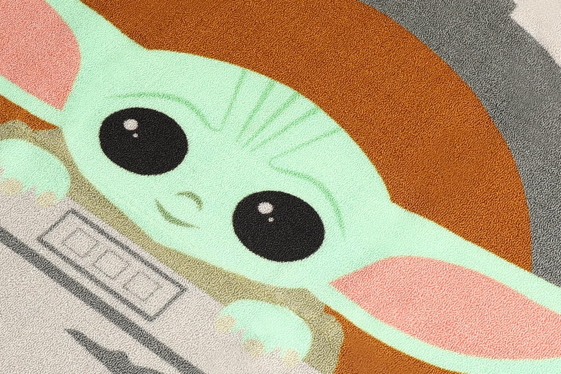 Star Wars: The Mandalorian, The Child 39-Inch Round Area Rug
