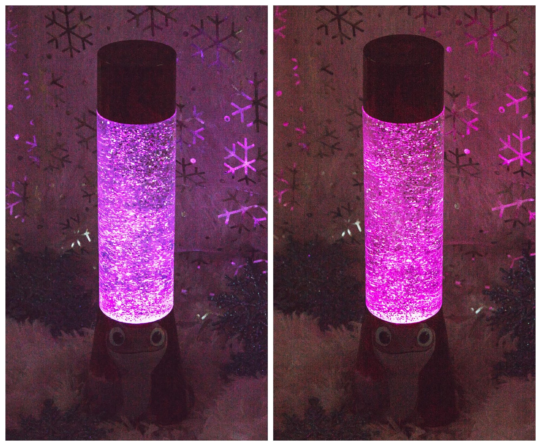 Disney Frozen 2 Bruni Salamander Glitter Motion Lamp | 12 Inches Tall