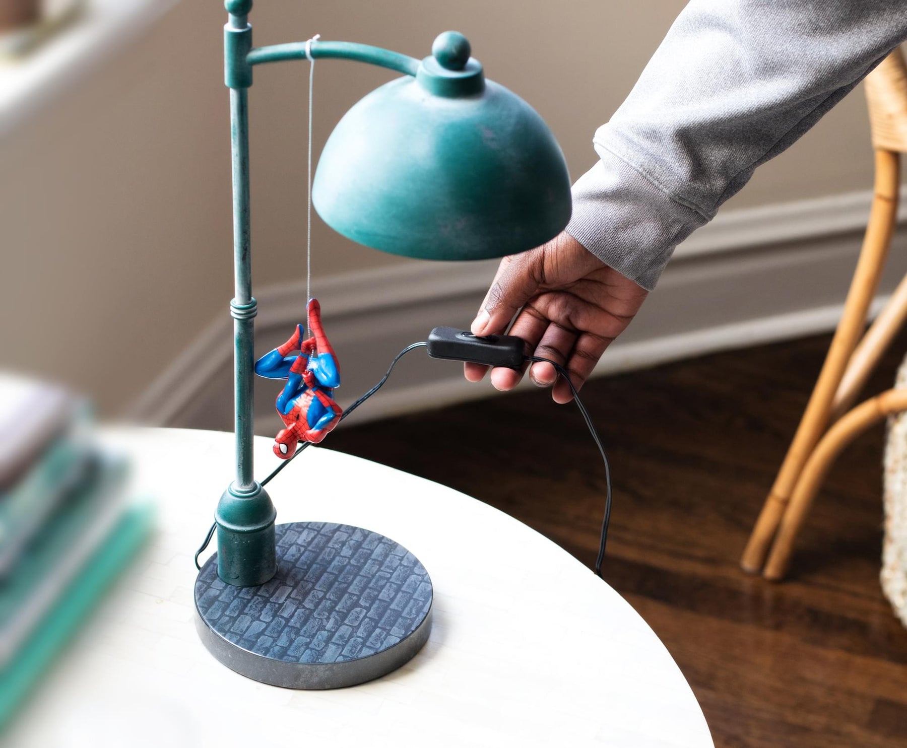 Marvel Spider Man Streetlight LED Desk Lamp | 16 Inches