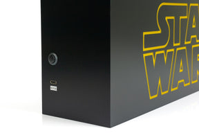 Star Wars Official Logo 17-Inch Light Box | Electric/USB Mood Light