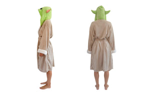 Star Wars: The Mandalorian The Child Bathrobe for Women | One Size Fits Most
