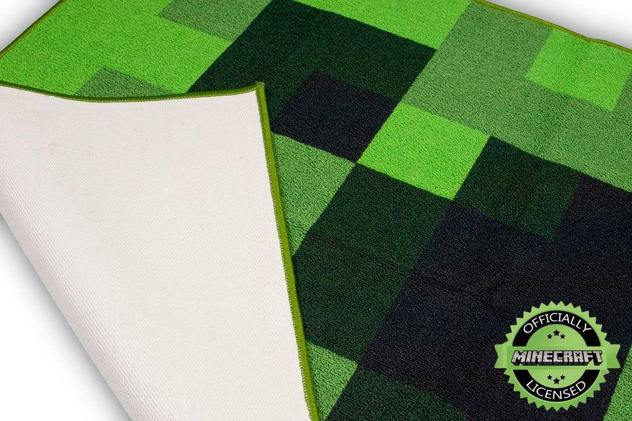 Minecraft Creeper Face 39 Inch Area Rug | Free Shipping