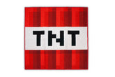 Minecraft TNT Block Area Rug | TNT Block Minecraft Rug | 39-Inch Square Area Rug