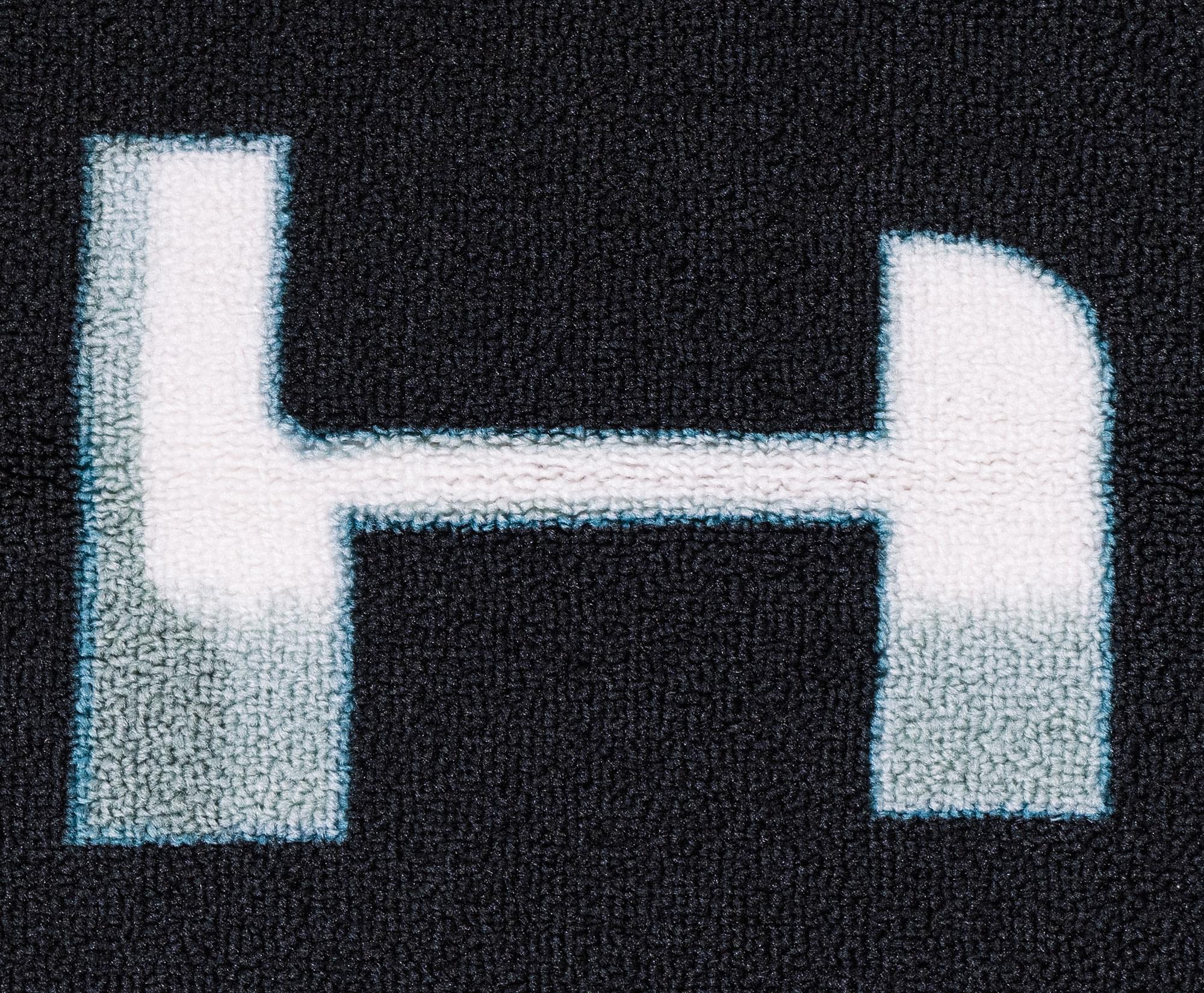 HALO Black Logo Rectangular Area Rug | 36 x 52 Inches